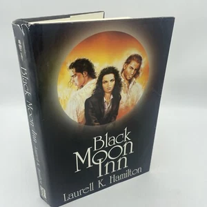 Black Moon Inn Laurel K Hamilton 1998 Science Fiction Book Club Blue Moon Burnt - Picture 1 of 7