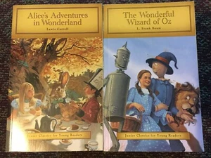 Alice's Adventures in Wonderland & The Wonderful Wizard of Oz - Jr. Classics - Picture 1 of 1