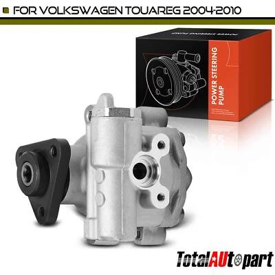 Power Steering Pump for Volkswagen Touareg 2004-2010 V6 3.2L V8 4.2L 7L6422154B - Image 1 of 4