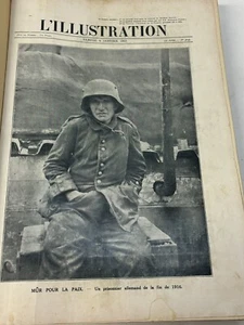 L'ILLUSTRATION Collected & Bound French Magazines January - June 1917 WW1 Era - Picture 1 of 13