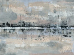 Soozy Barker - Distant Reflections - Abstraktes Leinwandbild Wandbild - 2 Größen - Bild 1 von 3
