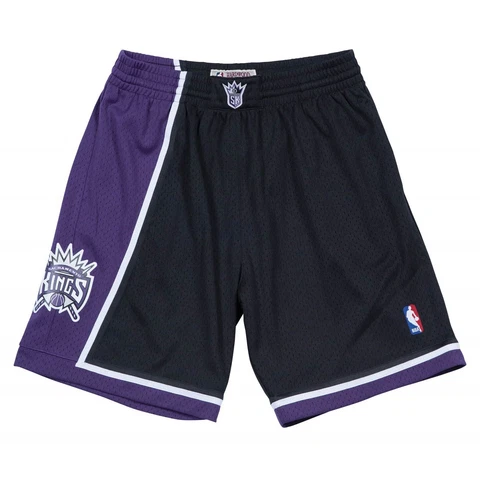 Mitchell & Ness Authentic Sacramento Kings 2000-01 Swingman Road Shorts *NEW* Cover