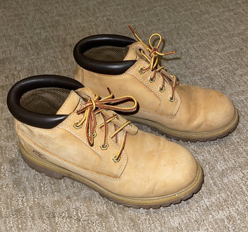 Timberland Stivali Chukka Donna Nellie Impermeabili Grano Nubuck 23399 Taglia 8