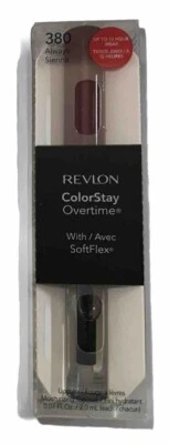 Revlon Colorstay Overtime Lipcolor #380 ALWAYS SIENNA (NEW/BOXED) Discontinued - Image 1 of 4