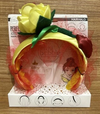 Invisibobble Disney Princess Hair Halo Adjustable Headband Belle Beauty Beast - Image 1 of 4