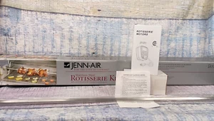 Jenn-Air Stainless Steel Rotisserie Kit 167742 Fits 57422 109479 168918 168912 - Picture 1 of 16