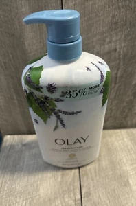 Olay Fresh Outlast Body Wash Birch Water & Lavender - 30 fl oz - Picture 1 of 2