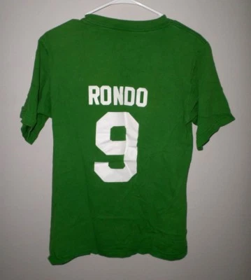 BOSTON CELTICS Camiseta Pequeña Dos Tonos Guardia Rajon Rondo Camiseta Baloncesto 2014 Foto 1 de 2