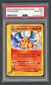 Pokemon Cards - PSA 10 Charizard 39/165 - Expedition Base Set Non Holo - GEM MT - Picture 1 of 5