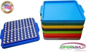 Tray for double Reloading Block for 100 rds for non Magnum Calibers by JoferUSA - Picture 1 of 4