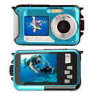 48MP UHD Video Recorder Waterproof Camera Face Detection for Vacation Snorkeling