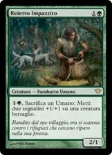 1X Deranged Outcast Dark Ascension NM/EX Italian MTG CARD
