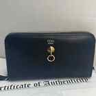 Authentic FENDI by the way black leather full size wallet with COA