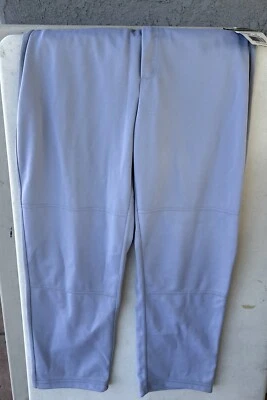 Wilson Youth Knit Gray Baseball Pants Large L NWT - Image 1 of 4