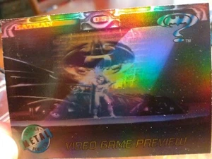 1995 DC Batman Forever Metal Videojuego Vista Previa Inserto Tarjeta de Persecución A-1 Fleer - Imagen 1 de 5