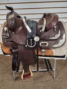 Genuine Billy Cook - Sulphur OK Western- show/reining saddle