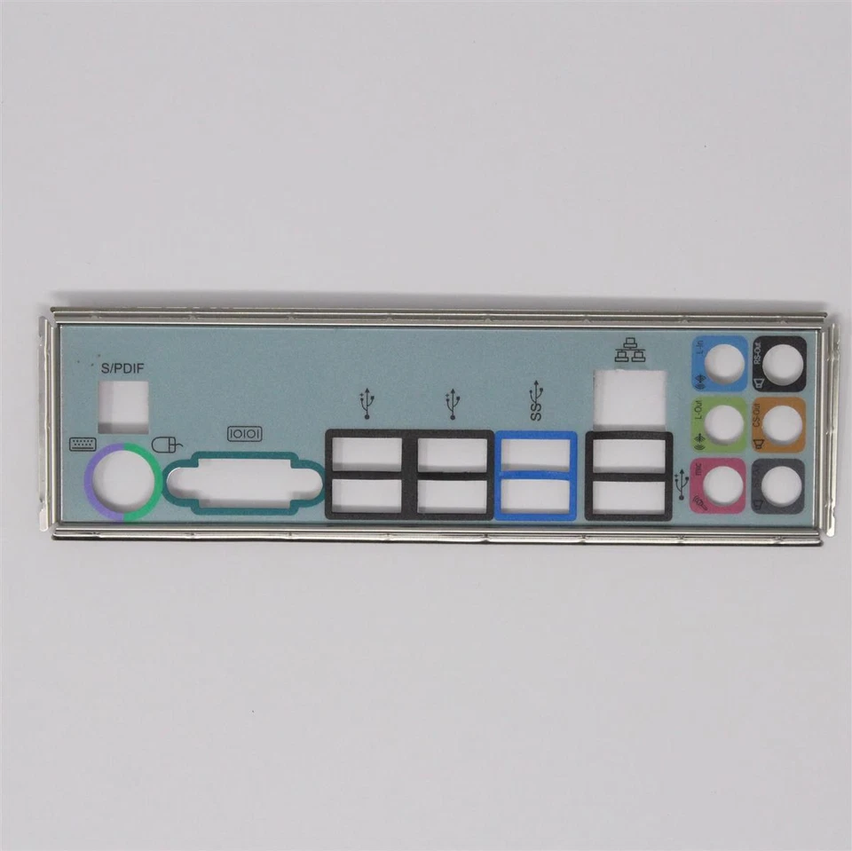 MSI 970A-G46 MS-7693 - ATX Blende Slotblende IO Shield Slotblech (#5737) - Bild 1 von 1