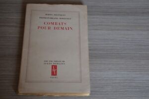 FRANKLIN-DELANO ROOSEVELT / COMBATS POUR DEMAIN / ÉCRITS POLITIQUES / E5