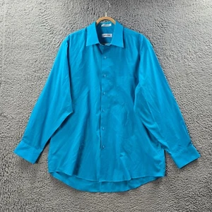 Pierre Cardin Mens Casual Shirt Size S B;ue Long Sleeve Collared Button-Up - Picture 1 of 13