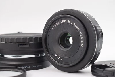 Lente/soporte de lente principal gran angular Canon EF-S 24 mm f/2,8 STM [casi como nuevo] #1473 Foto 1 de 4