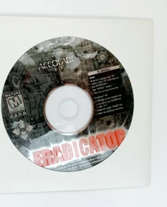 1996 Eradicator gioco CD-ROM DOS/Windows 95 gioco custodia carta - Foto 1 di 4