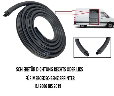 Sliding Door Seal for Mercedes-Benz Sprinter 906 2006-2019 9066973698 - Image 1 of 4