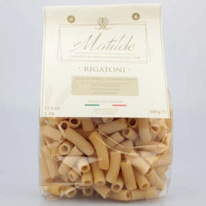Maccheroni 100% Grano Italiano Lucano: Pasta Tradizionale Trafilata al Bronzo - Imagen 1 de 4