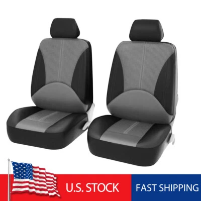 2pcs Car Seat Covers Fit For Nissan Frontier 2009-2023 Front PU Leather Cushion Foto 1 de 4