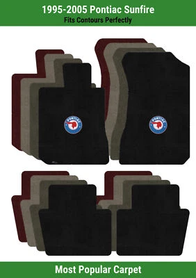 Lloyd Ultimat Front & Rear Mats for '95-05 Pontiac Sunfire w/Pontiac Chief - Image 1 of 4