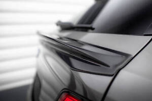 Niedriger Heck Spoiler Aufsatz Abrisskante 3D für Bentley Bentayga Mk1  schwarz 