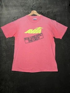 AVIA Shirt Adult Size Large For Athletic Use Only Single Stitch Vintage - Picture 1 of 7