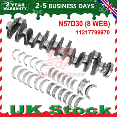 N57 Engine Crankshaft Set for BMW 3 4 5 Series F30 F32 F10 2010-2019 Diesel - Image 1 of 4