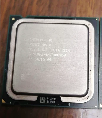 1PCS Intel PD  950  SL9K8 3.4GHZ 4M 800MHZ CPU High collectible value - Image 1 of 3