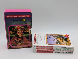 Choose Your Own Adventure Book Set Boxed 5 6 7 8 1983 - Picture 1 of 8
