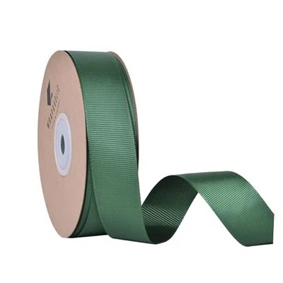  Cinta rizadora de grosgrain de 7/8 pulgadas X 25 yardas para lazos de cabello, regalo verde bosque Foto 1 de 4