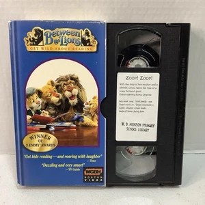 Between The Lions: Zoop! Zoop! PBS Kids VHS, MULTIPLES SHIP/FREE! - Picture 1 of 1