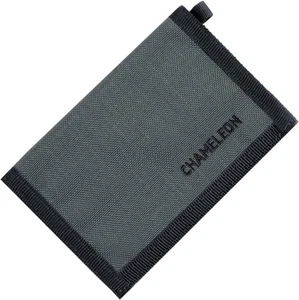 Portafoglio Uomo Nylon Camaleonte Bifold - Portafoglio Uomo Tattico Militare - Tela Grigio  - Foto 1 di 8