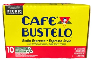 Cafe Bustelo Espresso Style Dark Roast Coffee Keurig K Cups 3.70 oz - Picture 1 of 1