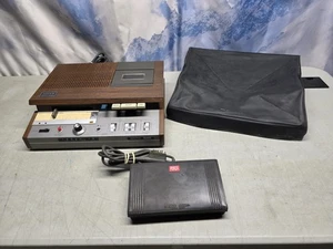 🔥 Sony Secutive Transcriber BM-35 W/ Foot Control FS-35 & Cover TESTED W/O TAPE - Picture 1 of 22