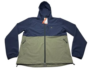 NWT Men's Rip Curl Anti Series Surf Revival Elite Jacket Size Medium Navy/Green - Picture 1 of 15