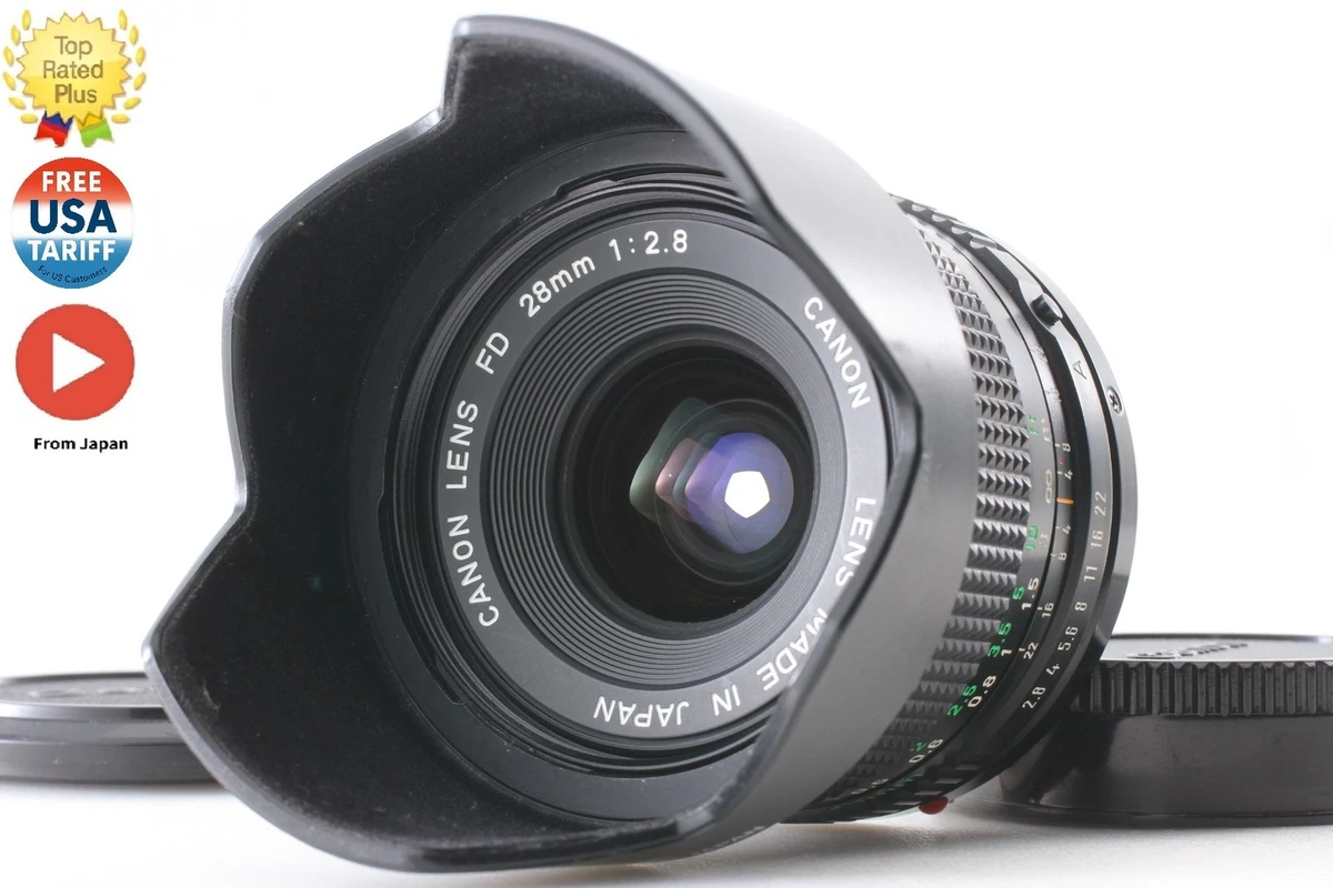 Canon FD 28mm Camera Lenses for sale | eBay