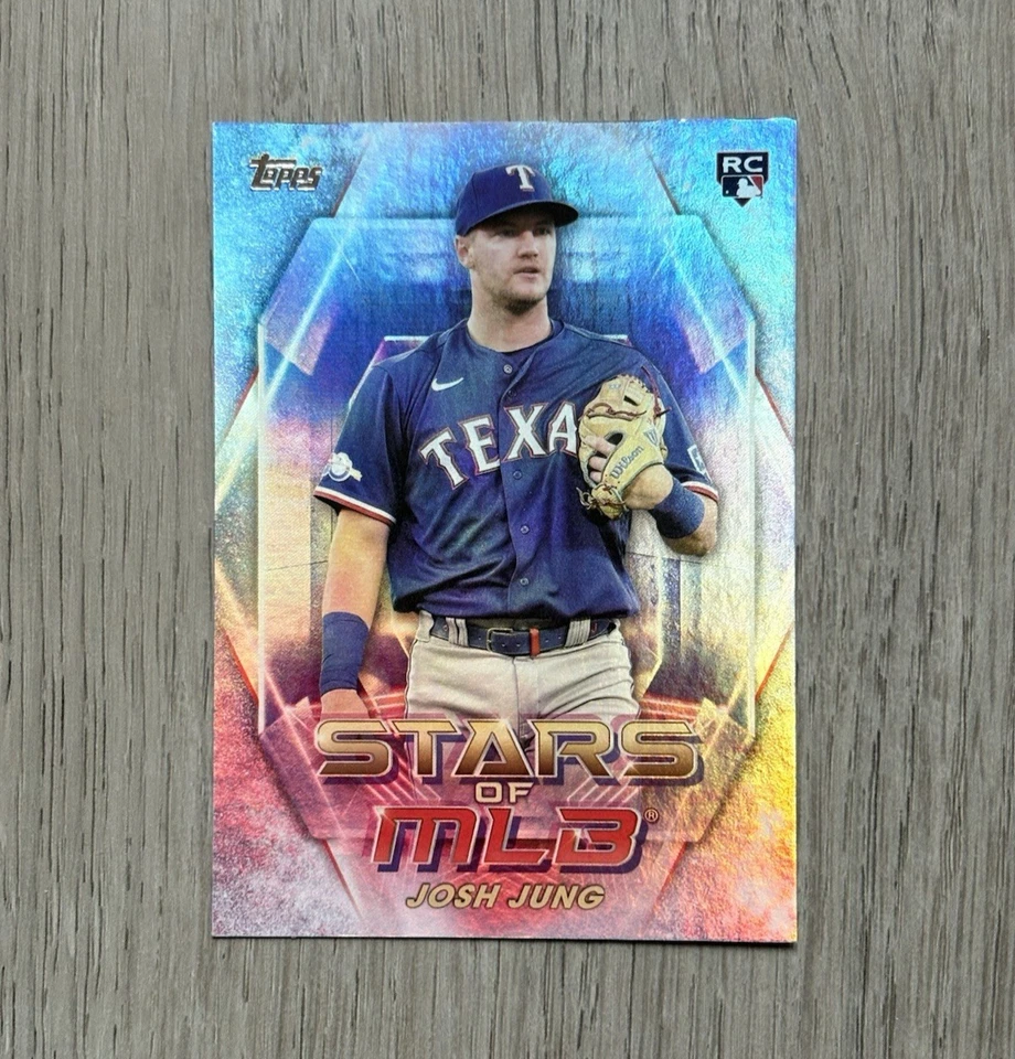 2023 MLB Topps Stars of the MLB | Josh Jung RC | #SMLB-56 | Texas Rangers - Image 1 of 2