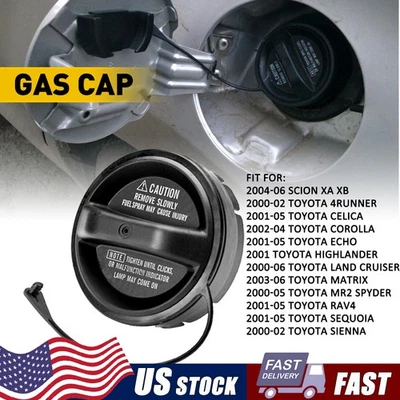 para TOYOTA GAS CAP 2000-2002 4RUNNER Sienna 77300-53010 2004-06 Scion xA xB - Imagem 1 de 4