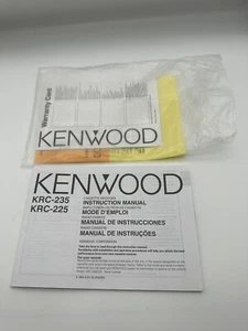 Kenwood KRC-235 Car Radio Service Manual - Original - Picture 1 of 2