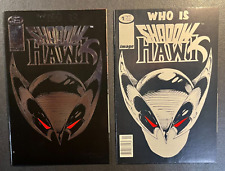 Shadowhawk 1 and 1 NEWSTAND VARIANT Key Issues Rob LIEFELD Jim VALENTINO Image