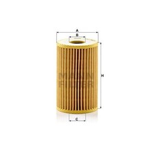 MANN FILTER oil filter for Hyundai Kia Hu 7001 x