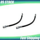 Fits Fiat 124 Centric Parts Brake Hydraulic Hose Front Set of 2 Fiat Strada