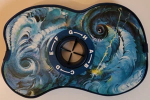 Wolke + Basis für Bermuda Dreieck Spiel Sinister Mystery Swallows Schiffe 1975 - Bild 1 von 5