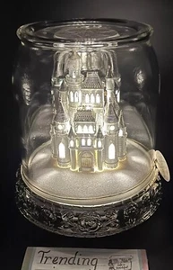 Bath & Body Works Disney Princess Light-Up Castle Cloche 3-Wick Candle Holder - Picture 1 of 7