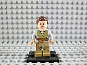 Lego SW0677 Rey Minifigure Minifig Dark Tan Tied Robe from Set 75192 75105 New - Picture 1 of 7